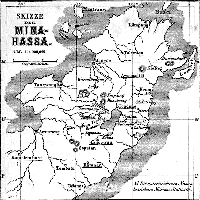 Map of the Minahasa